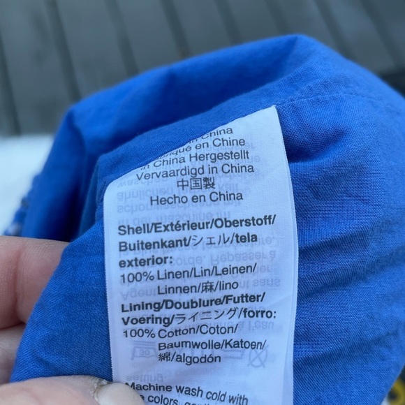 J. Crew Ratti Tropical Toile Linen Skirt - XS - Picture 4 of 10